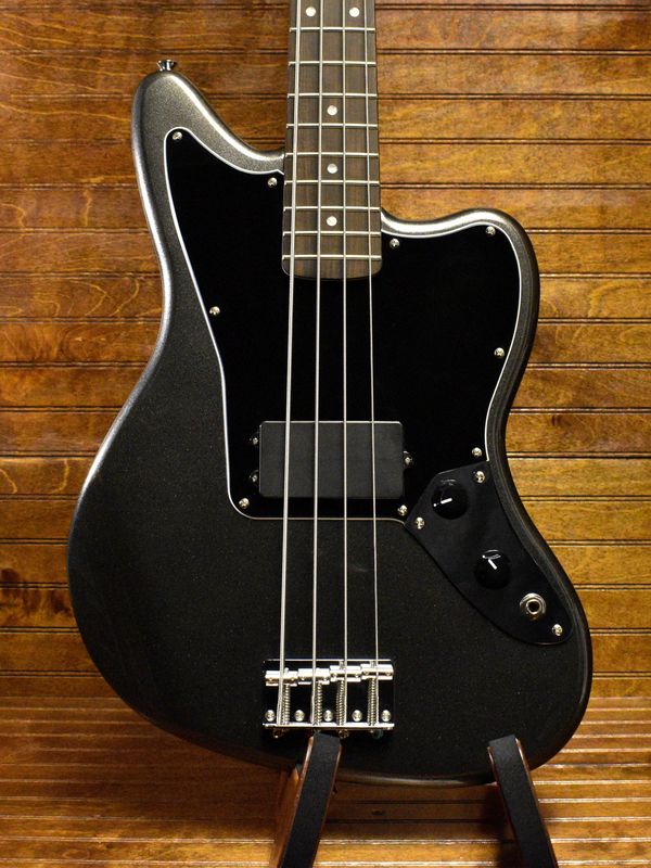 Squier Affinity Jaguar Bass H, Charcoal Frost Metallic