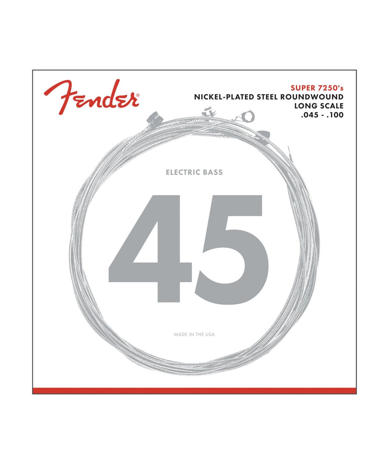 Fender Super 7250&#39;s 45-100 Roundwound