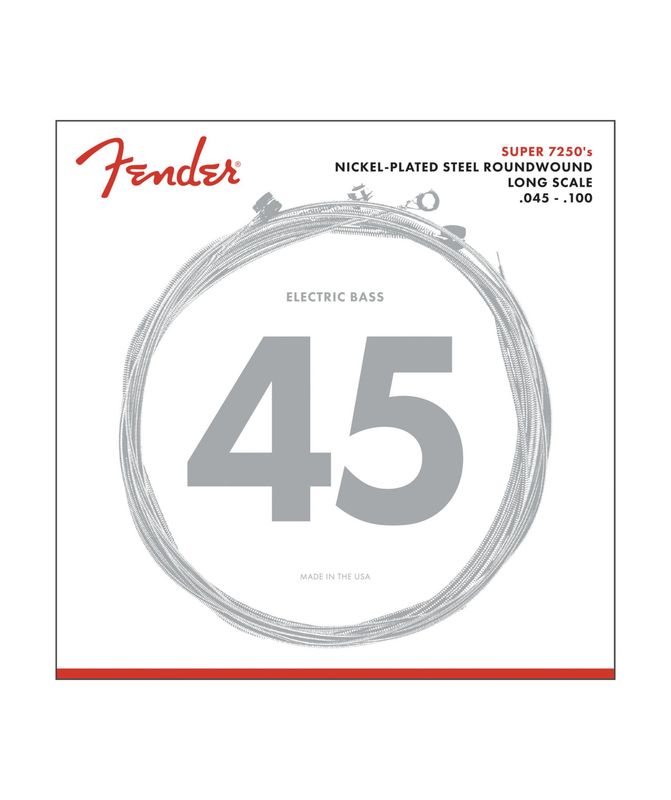 Fender Super 7250&#39;s 45-100 Roundwound