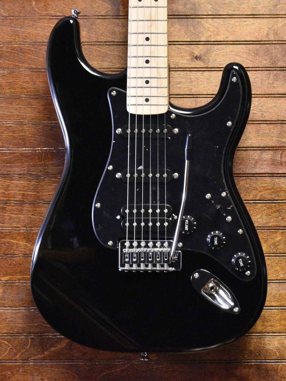Squier Sonic Stratocaster HSS, Black