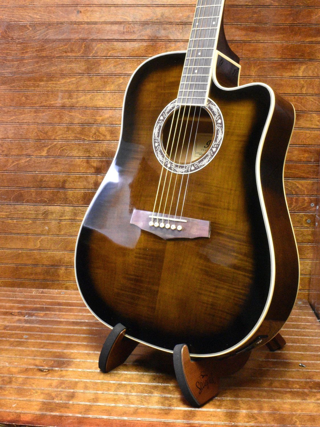 IBANEZ PF28ECEDVS  ACOUSTIC GUITAR