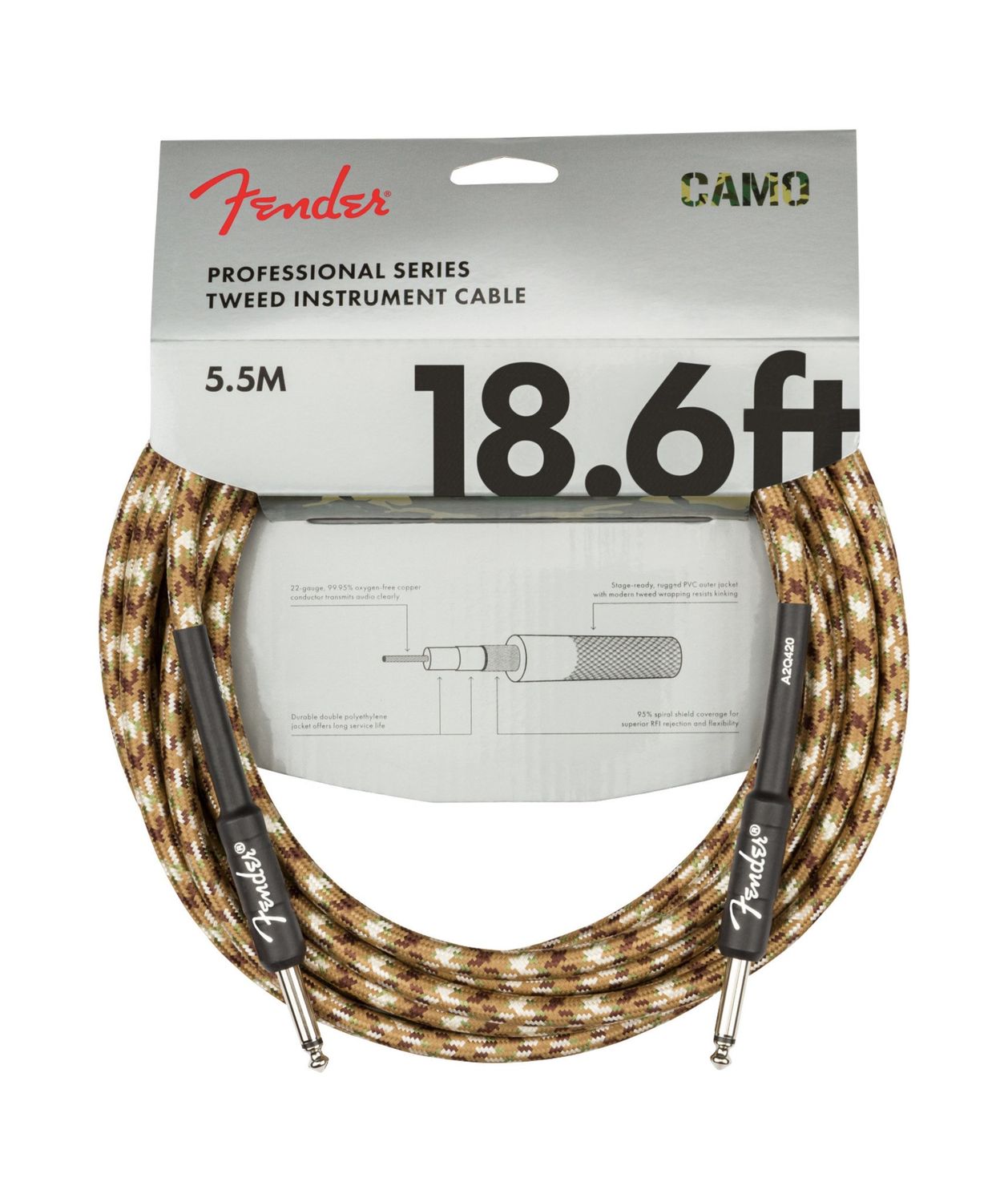 Fender Professional Series 18.6 ft.  Desert Camo