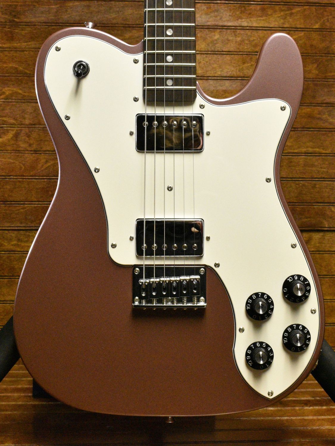 Squier Affinity Telecaster Deluxe, Burgundy Mist