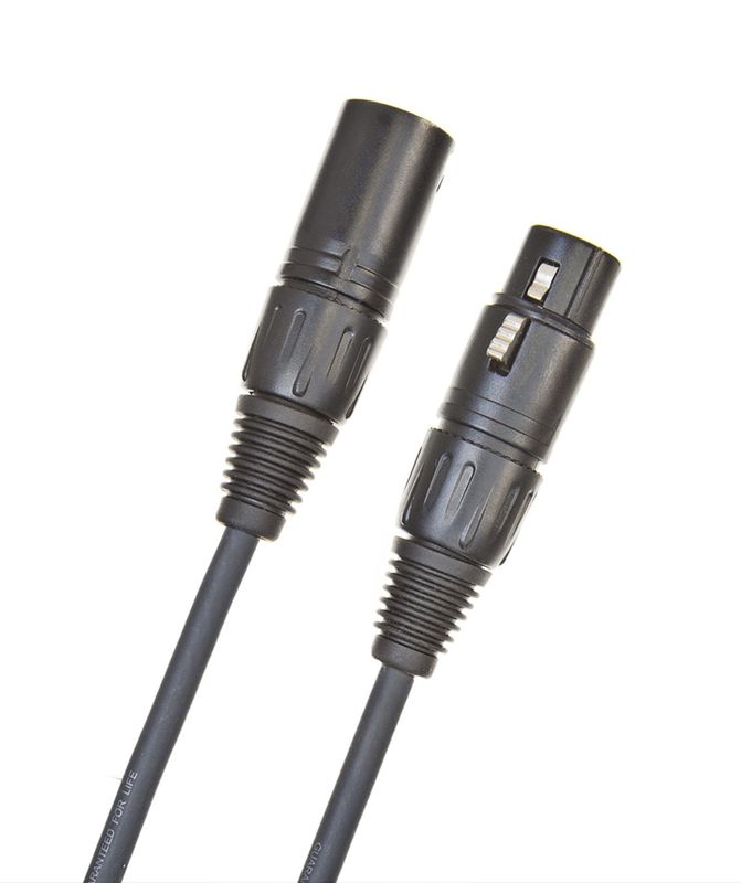 D'Addario PW-CMIC-25 Microphone Cable 25ft