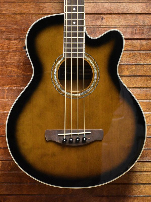 Ibanez AEB10EDVS Bass Guitar, Dark Violin Sunburst High Gloss