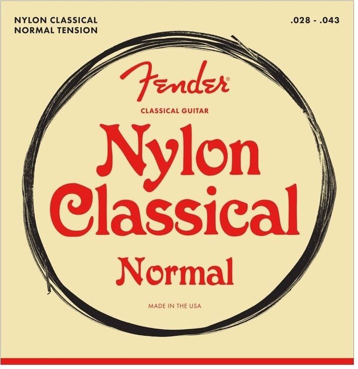 FENDER 130 NYLON CLR/SLVR BALL END