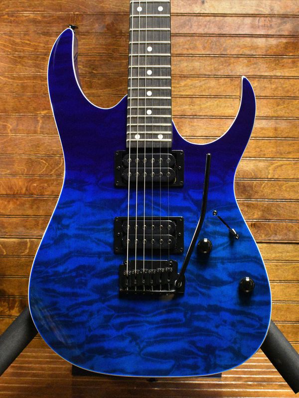 Ibanez GIO GRG120QASP, Blue Gradiation