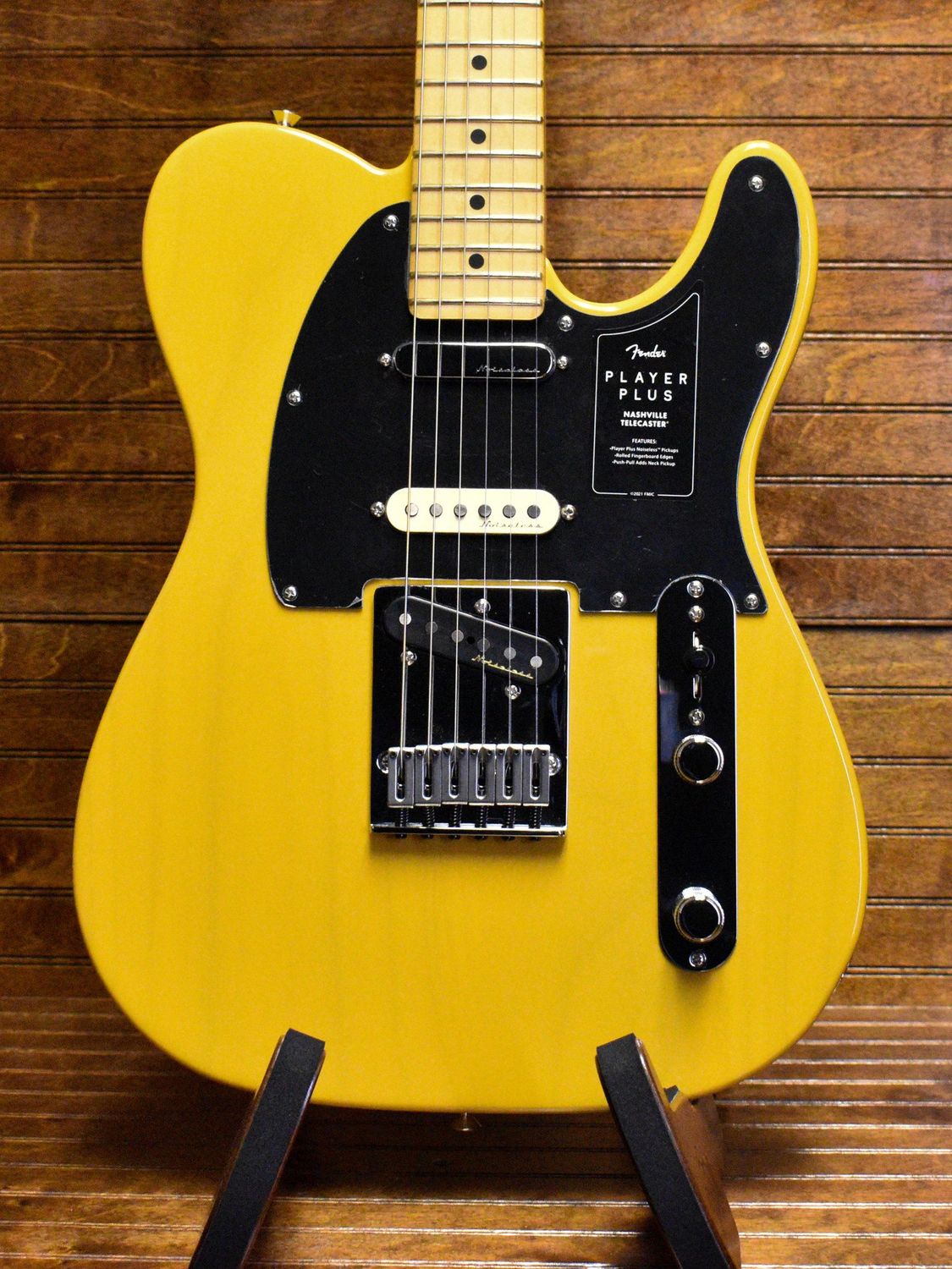 Fender Player Plus Nashville Telecaster Butterscotch Blonde