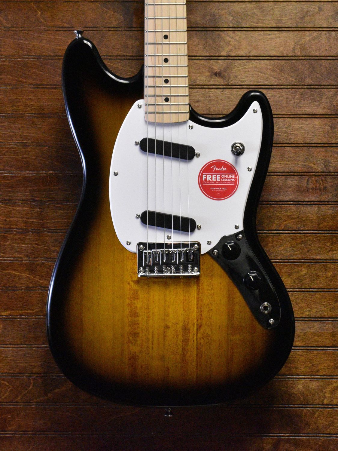 SQUIER SONIC MUSTANG MN WPG 2 TONE SUNBURST
