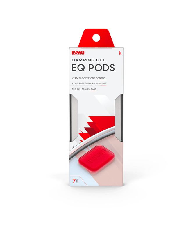 EVANS EQPOD5 GEL  DRUMHEAD DAMPERS
