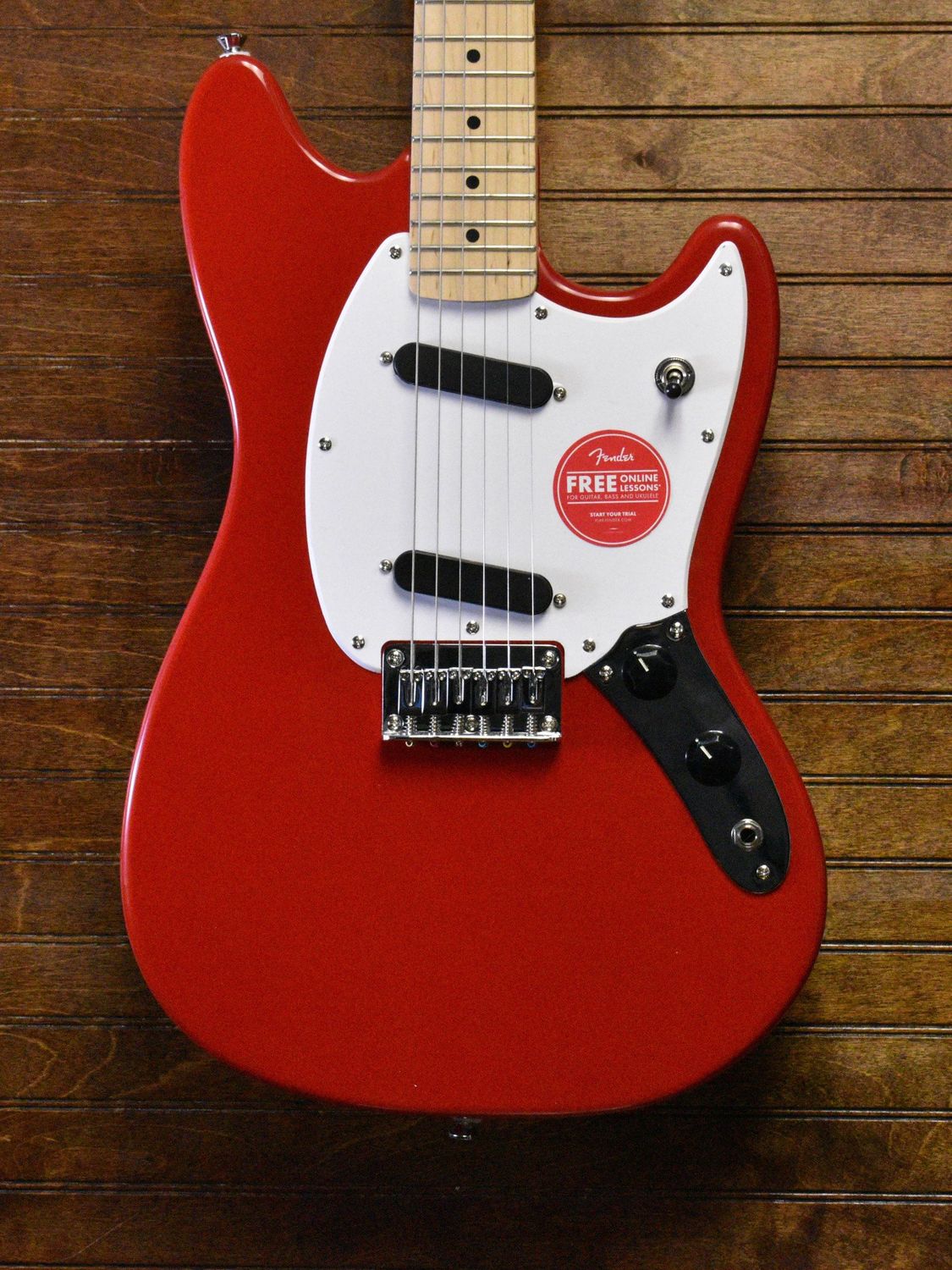 Squire Sonic Mustang Mn Wpg Torino Red