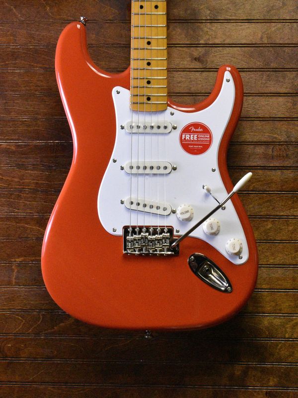SQUIRE CLASSIC VIBE 50'S STRATOCASTER MN FIESTA RED