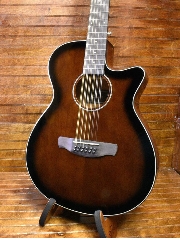 Ibanez AEG5012DVH 12 String Dark Violin Sunburst Acoustic-Electric