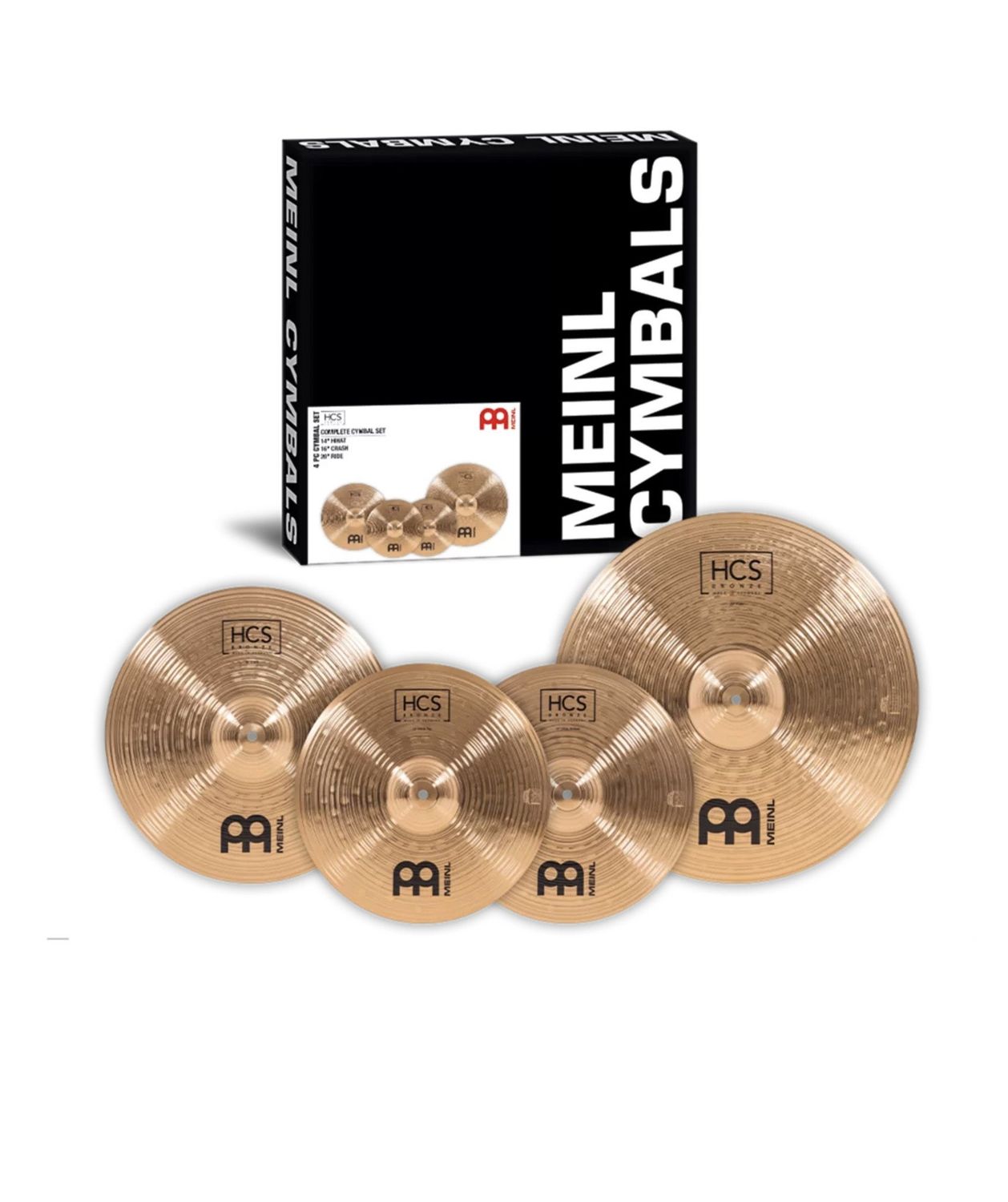 MEINL  HCSB14161820 HCS BRONZE CYMBAL  SET