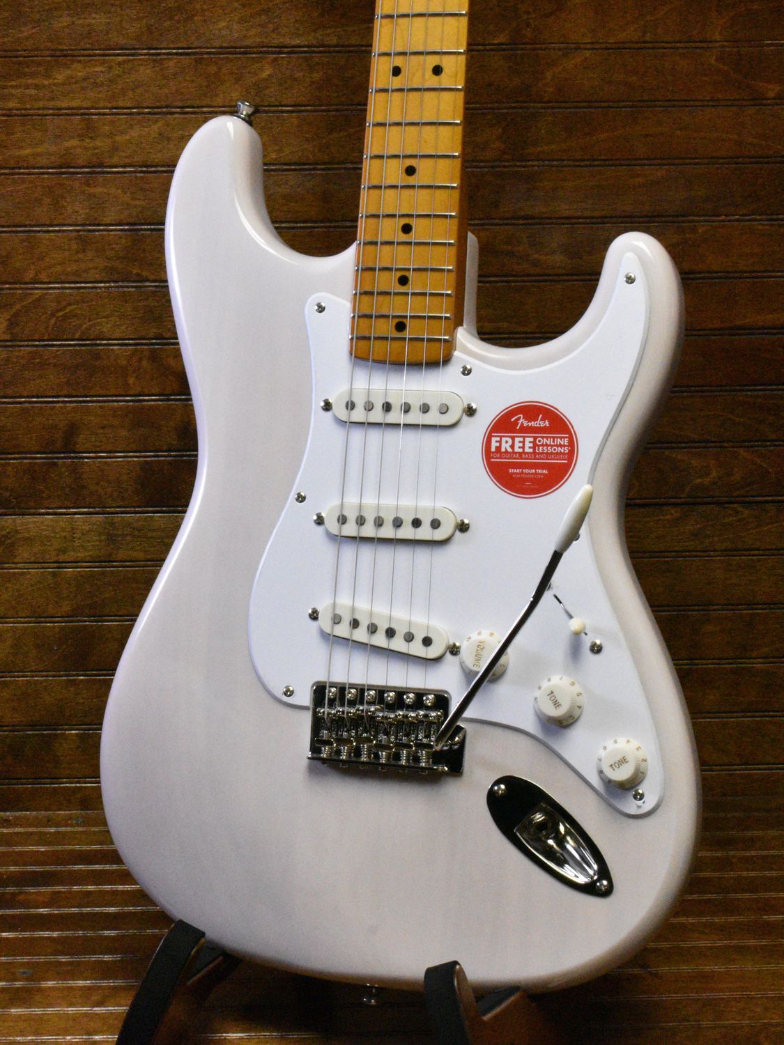 SQUIER CLASSIC VIBE 50S STRAT MN WHITE BLONDE