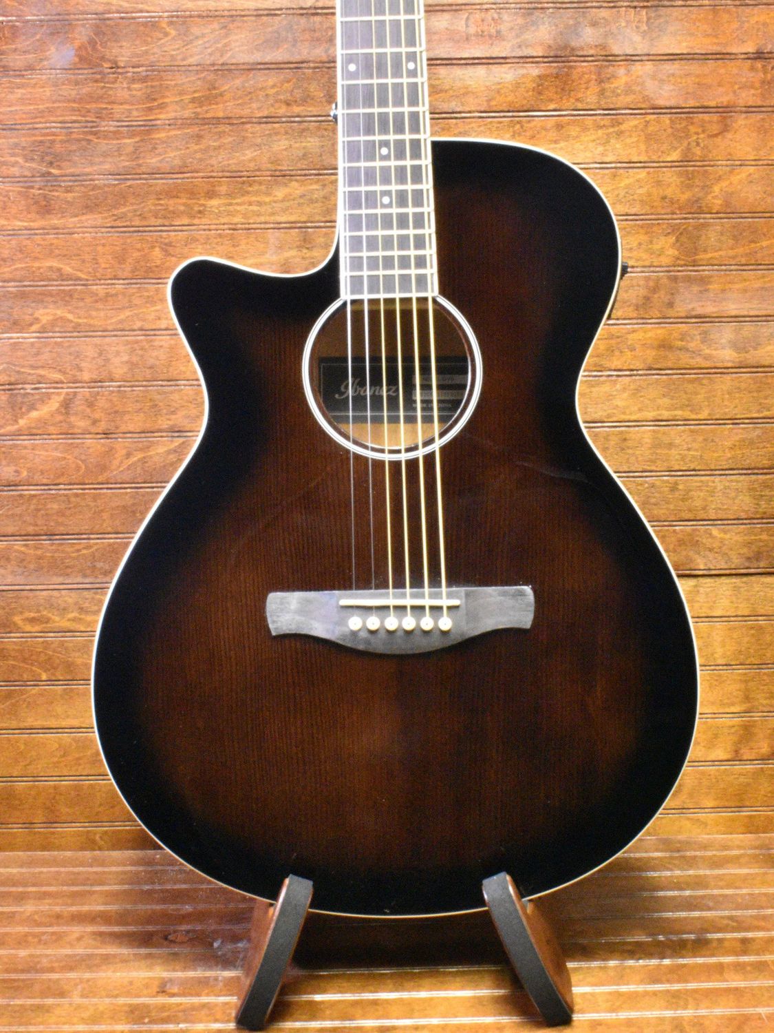 Ibanez AE7GL-DVS Left Handed Dark Violin Sunburst Acoustic-Electric