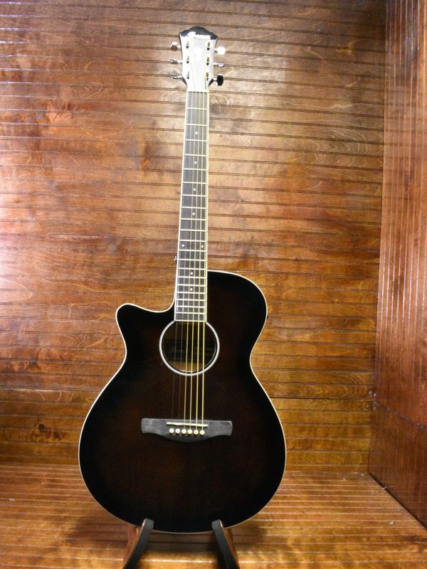 Ibanez AE7GL-DVS Left Handed Dark Violin Sunburst Acoustic-Electric