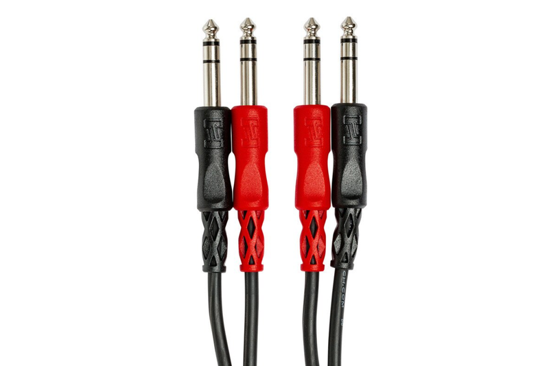 Hosa 3m Stereo 1/4&quot; TRS Dual Cable