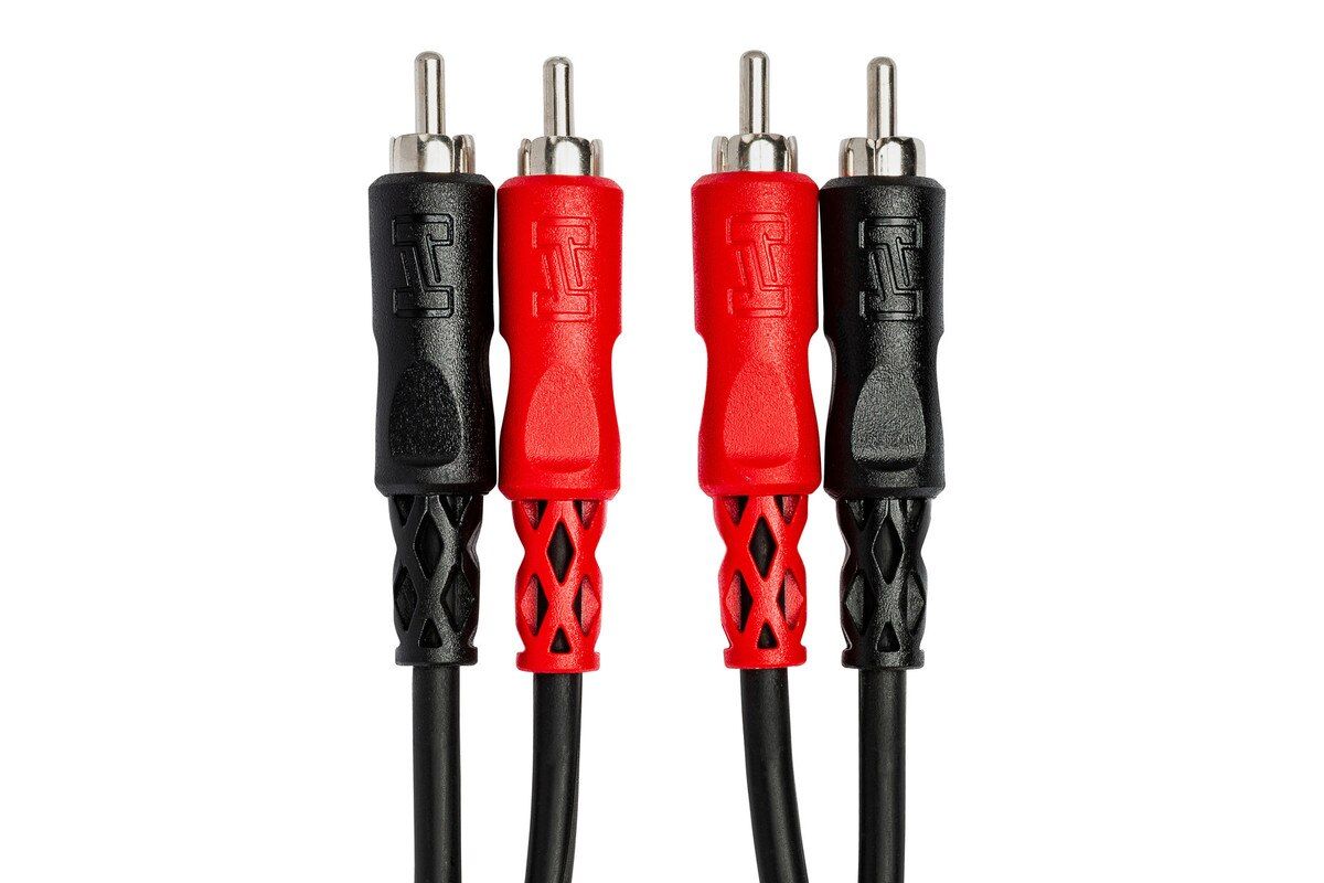 Hosa 2m Dual RCA Stereo Cable