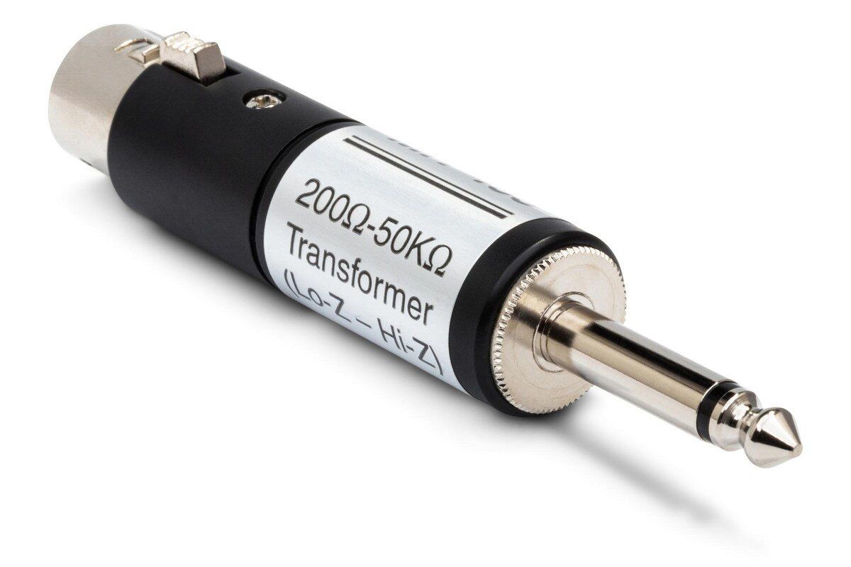 Hosa Impedance Transformer, XLR3F to 1/4 in TS