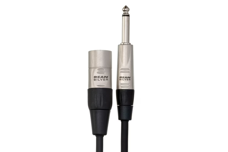 Hosa 10ft Pro Balanced Interconnect, REAN 1/4 in TRS to XLR3M