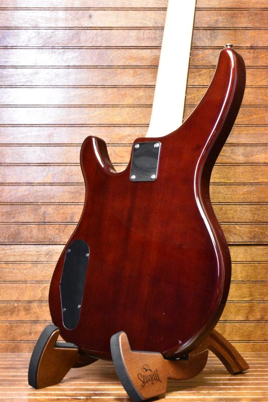Yamaha TRBX174EW 4-String Bass, Root Beer