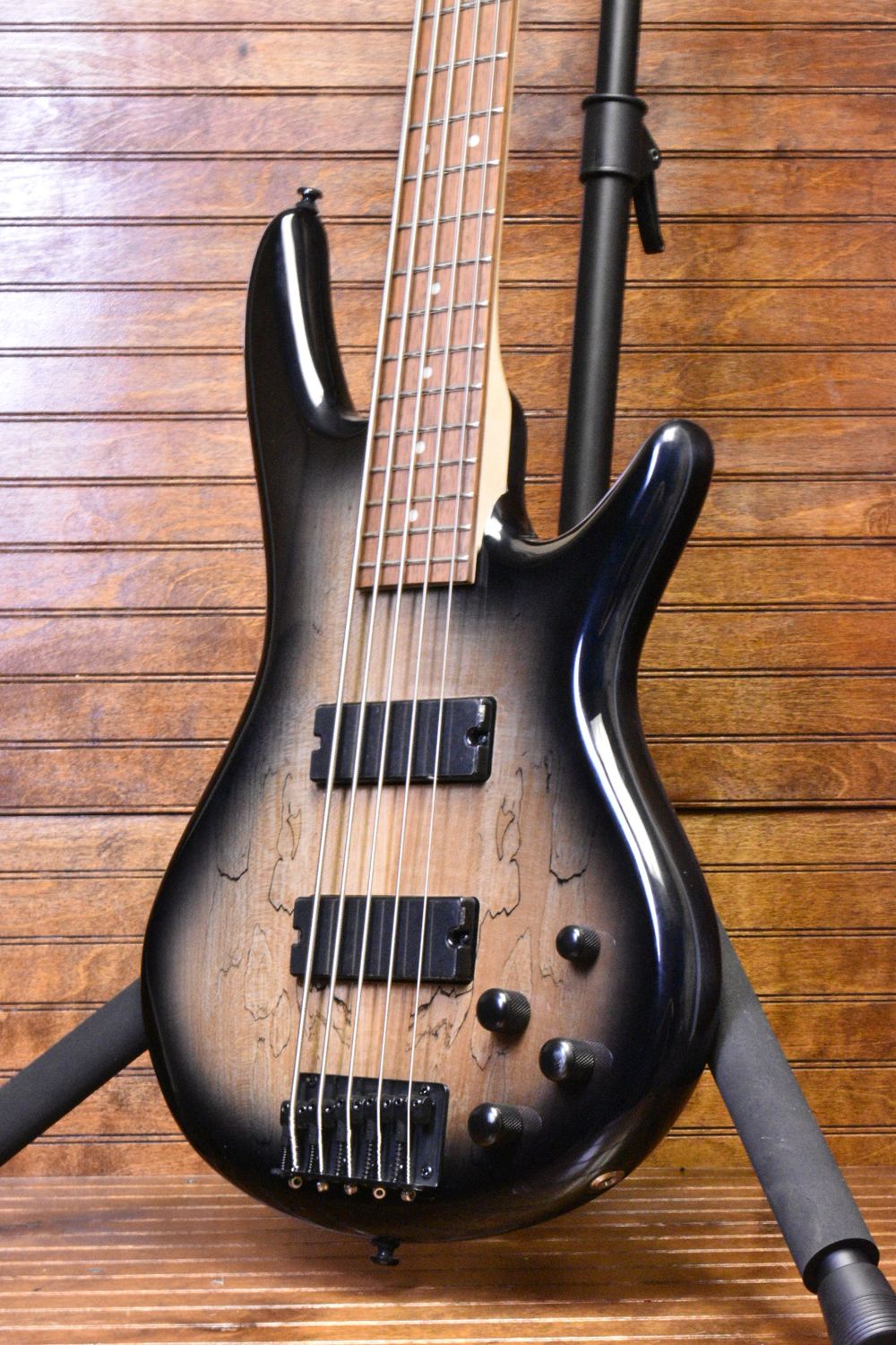 Ibanez GSR205SM Bass Guitar, Natural Gray Burst