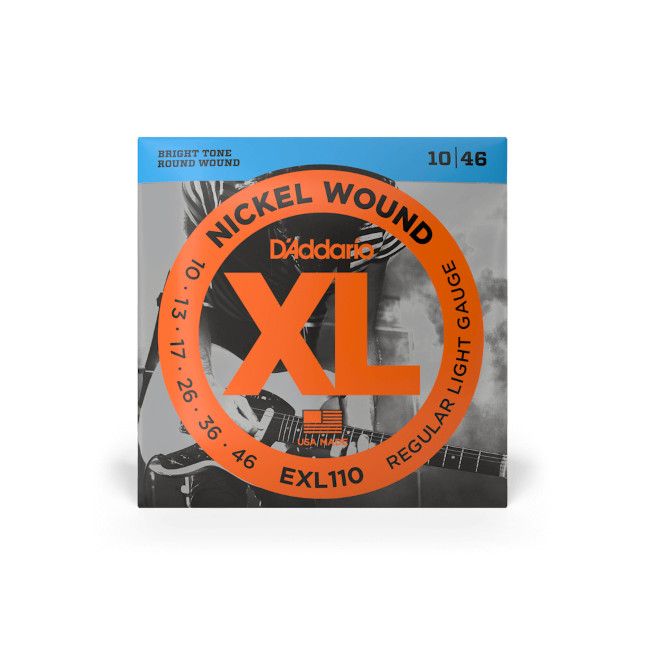 D'Addario EXL110 Nickel Wound Regular Light 10-46