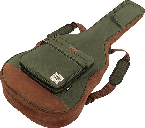 Ibanez PowerPad Acoustic Guitar Gig Bag, Moss Green