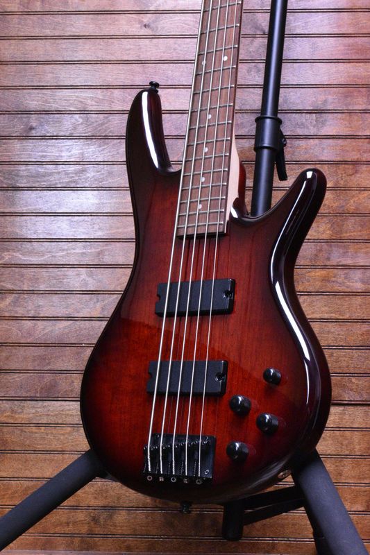Ibanez GSR205SMCNB Bass Guitar, Charcoal Brown Burst