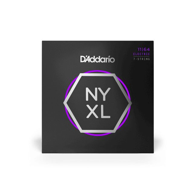 D'Addario NYXL 11-64 Nickel Wound 7-String