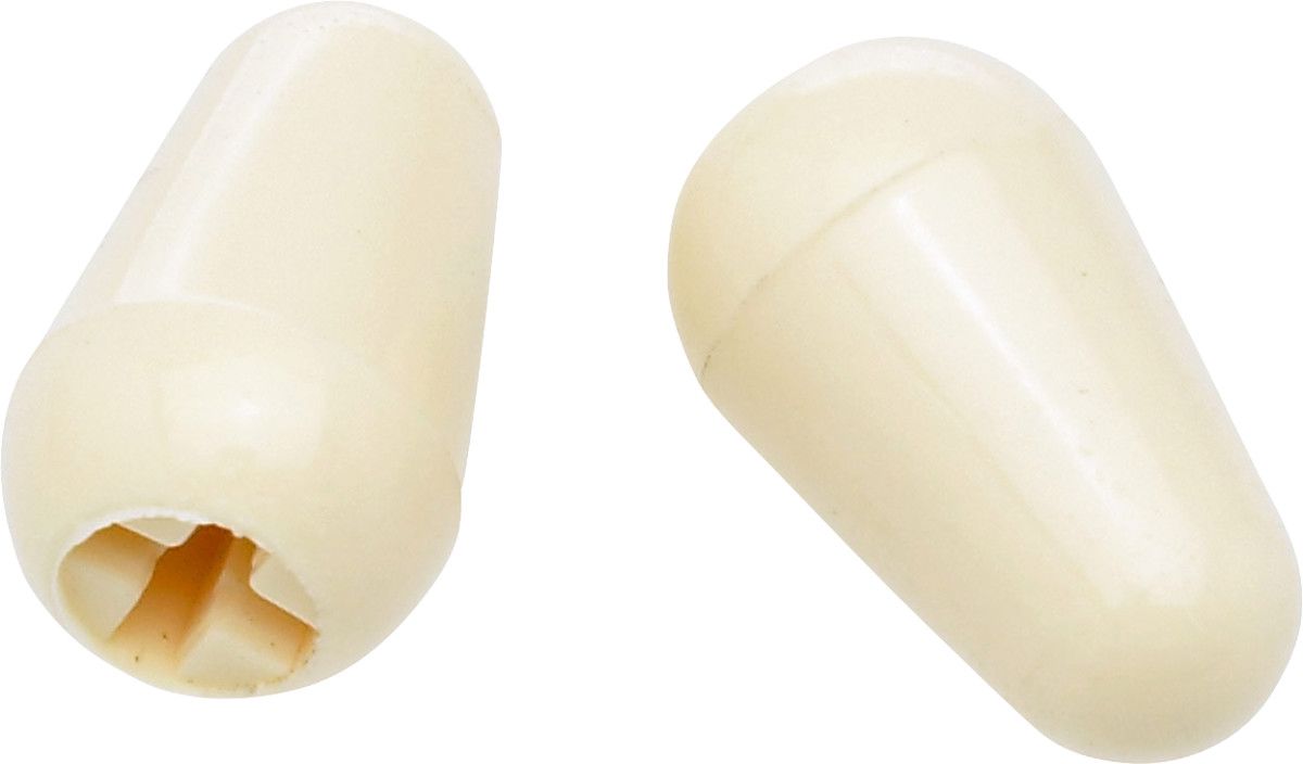 Fender Stratocaster® Switch Tips, Aged White (2)