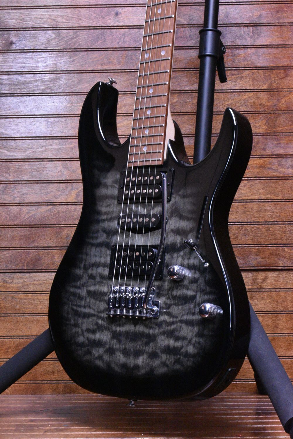 Ibanez GRX70QA, Transparent Black