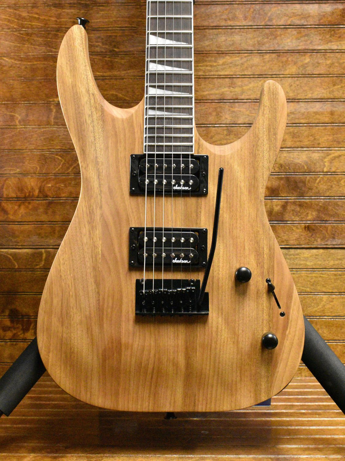 Jackson JS22 Dinky, Natural Oil Electric 6 String Guitar