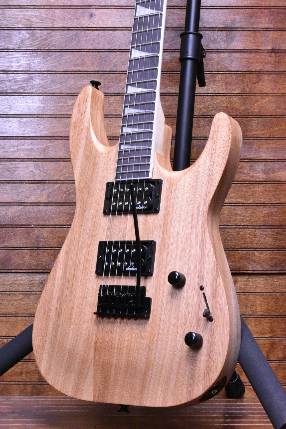 Jackson JS22 Dinky, Natural Oil Electric 6 String Guitar