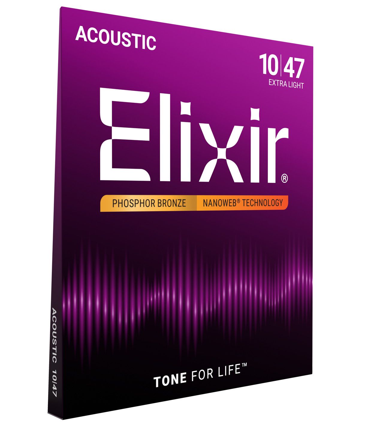 Elixir Nanoweb Phosphor Bronze 10–47 Acoustic Strings
