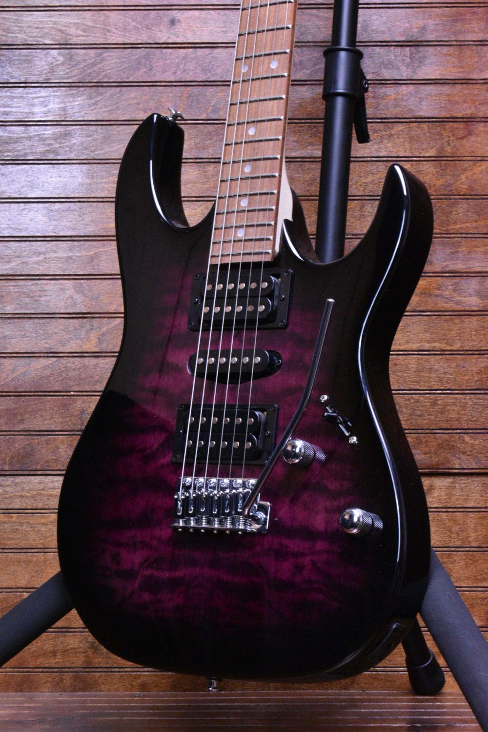 Ibanez GRX70QA, Transparent Violet Sunburst