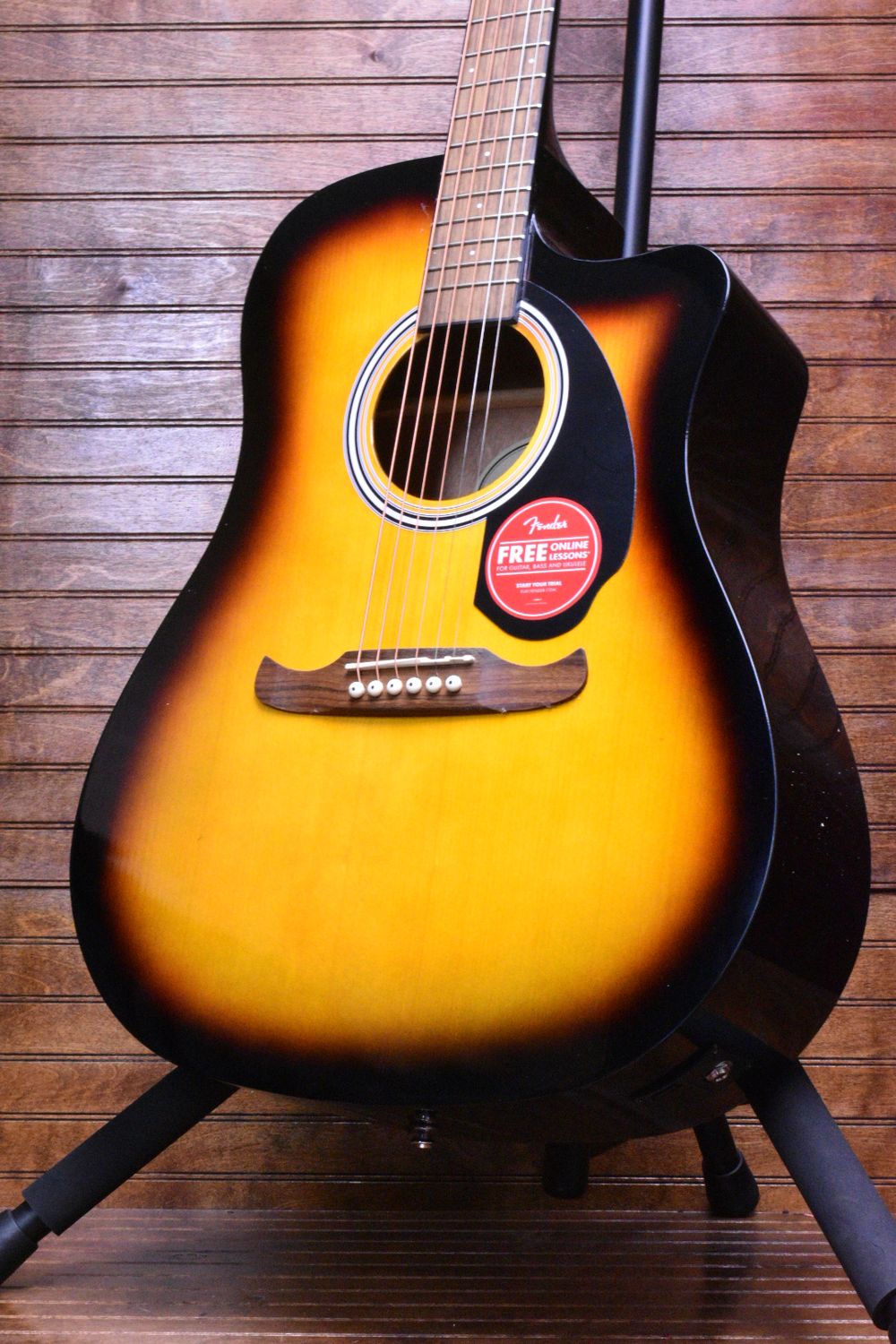 FA-125CE Dreadnought, Walnut Fingerboard, Sunburst