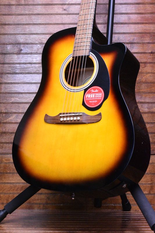 FA-125CE Dreadnought, Walnut Fingerboard, Sunburst