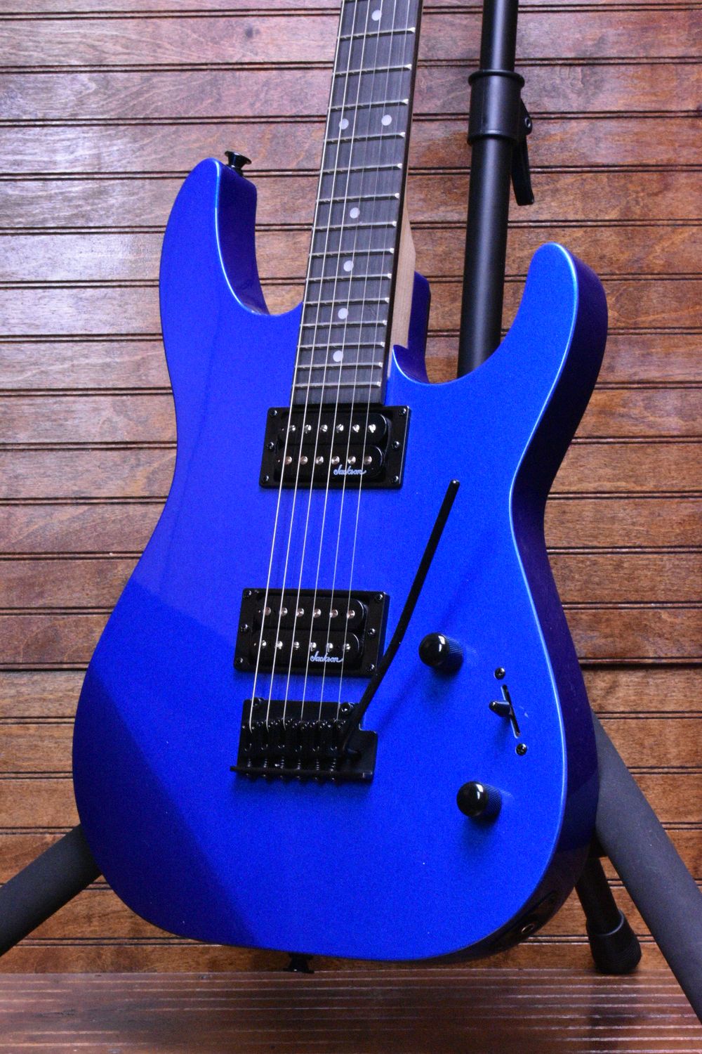 Jackson  JS Series Dinky® JS11, Amaranth Fingerboard, Metallic Blue
