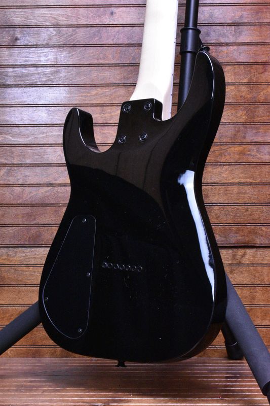 Jackson JS22Q-7 Dinky DKA HT, Transparent Black Burst