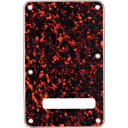 Fender Backplate, Stratocaster®, Brown Tortoise Shell, 4-Ply