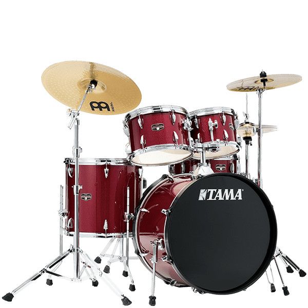 Tama Imperial Star 5-Piece Drum Kit, Candy Apple Mist