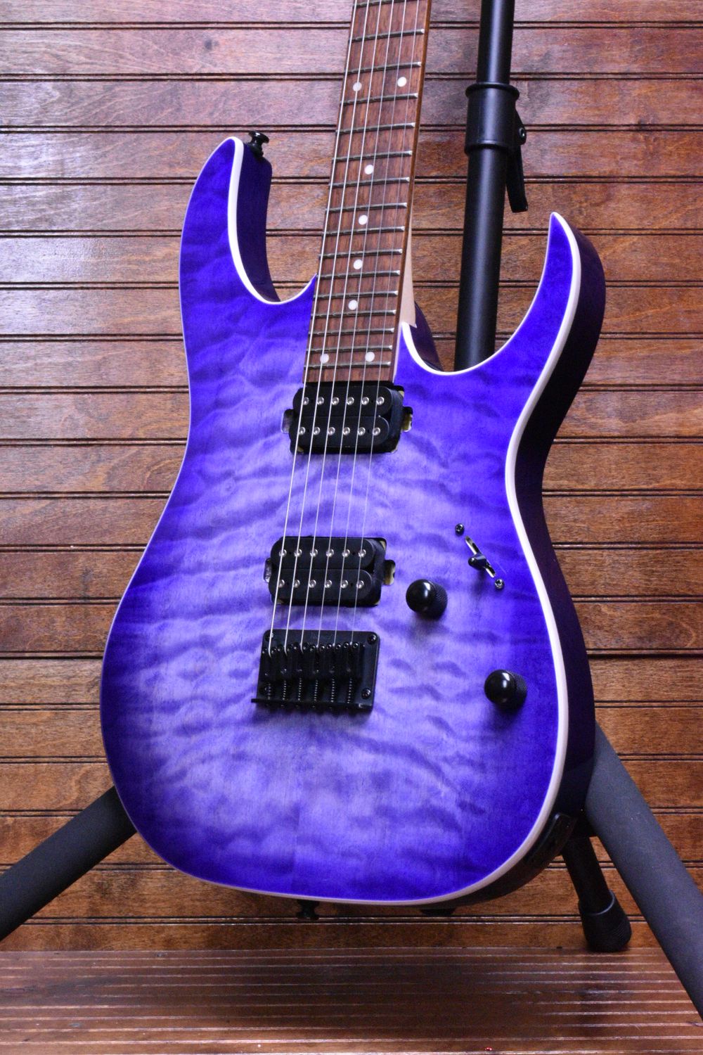 Ibanez RG421QM Cerulean Blue Burst
