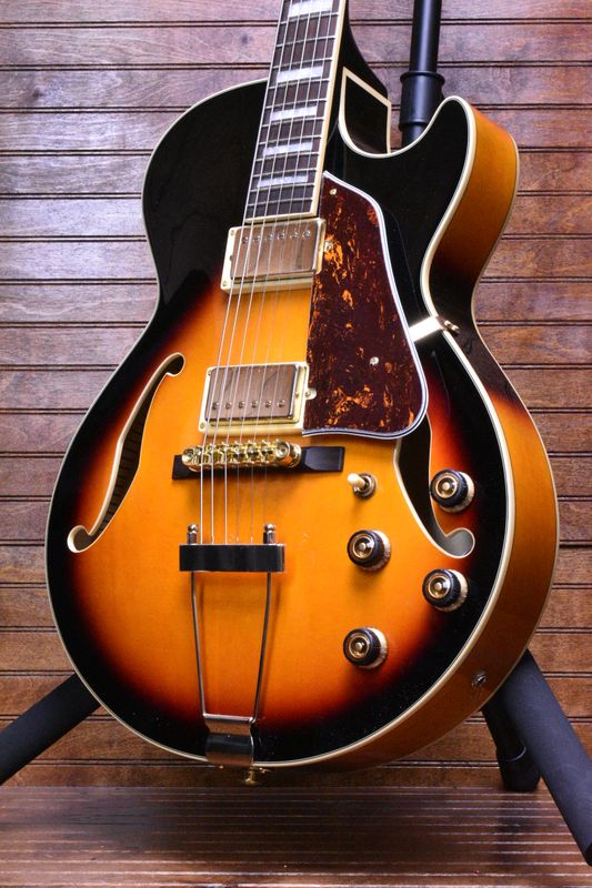 Ibanez AG75GBS Hollow Body, Brown Sunburst