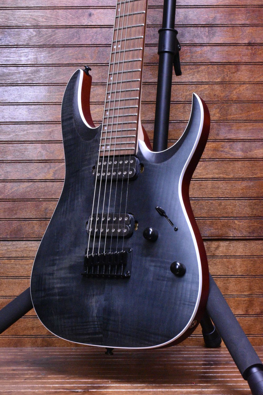 Ibanez RGA742FM Transparent Gray Flat, 7-String Electric Guitar
