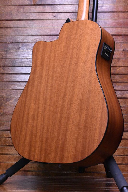 Ibanez AAD50CE Acoustic Electric Guitar, Transparent Charcoal Burst