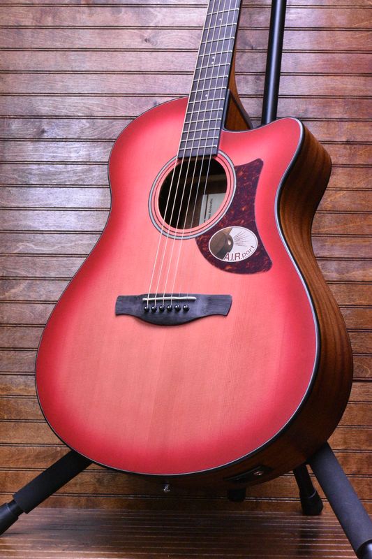 Ibanez AA50CE Acoustic-Electric Guitar, Coral Red Burst