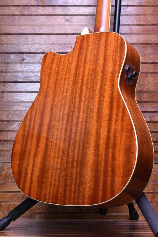 Yamaha FGC‑TA‑BS TransAcoustic Acoustic Guitar, Brown Sunburst