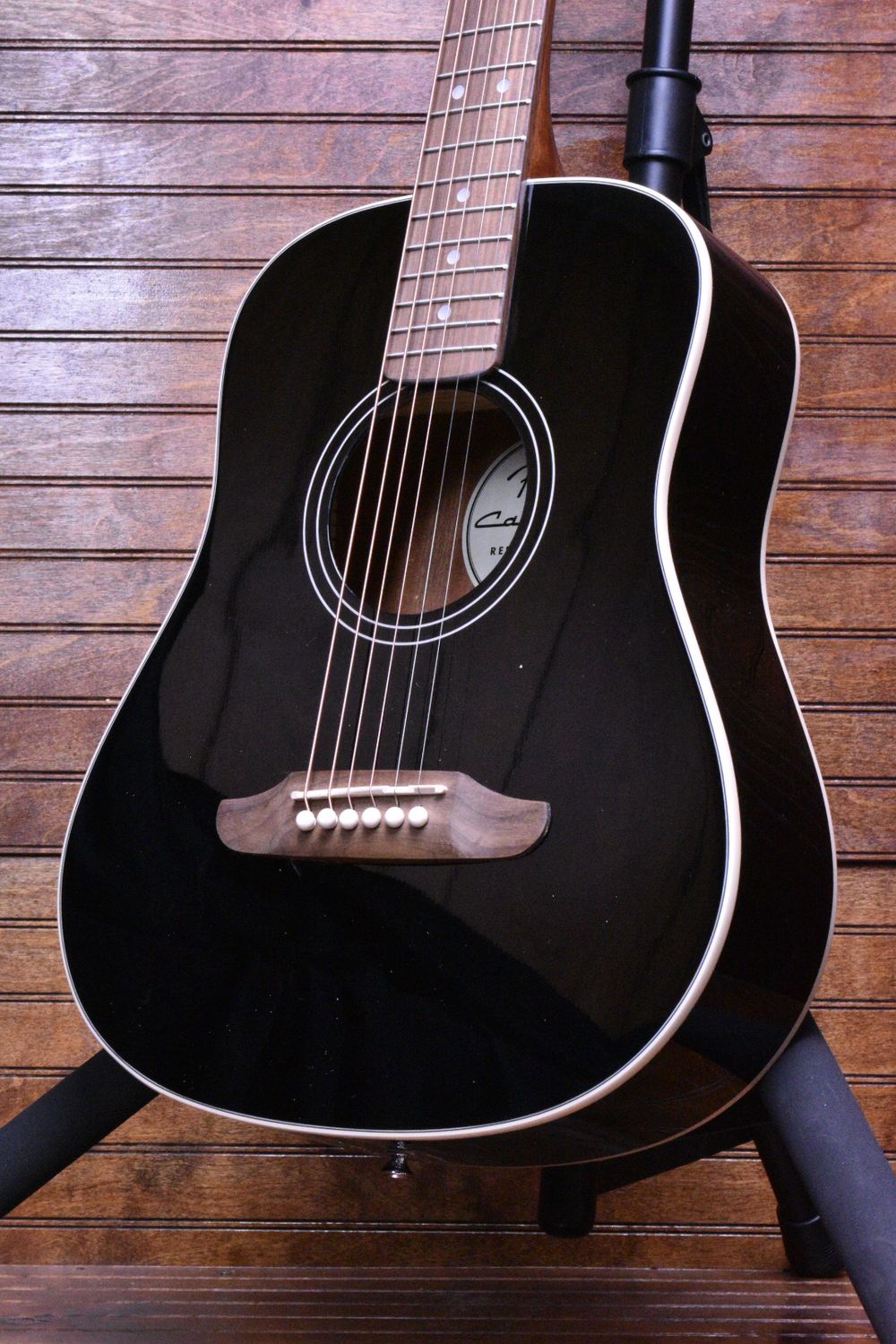 Fender California Standard Redondo™ Mini with Bag, Spruce Top, Black